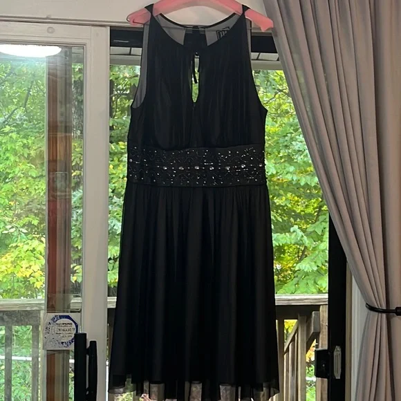 plunging v neck cocktail dress Ever-Pretty Pleated Chiffon V-Neck Front Slit Evening Dress Occasion Dress